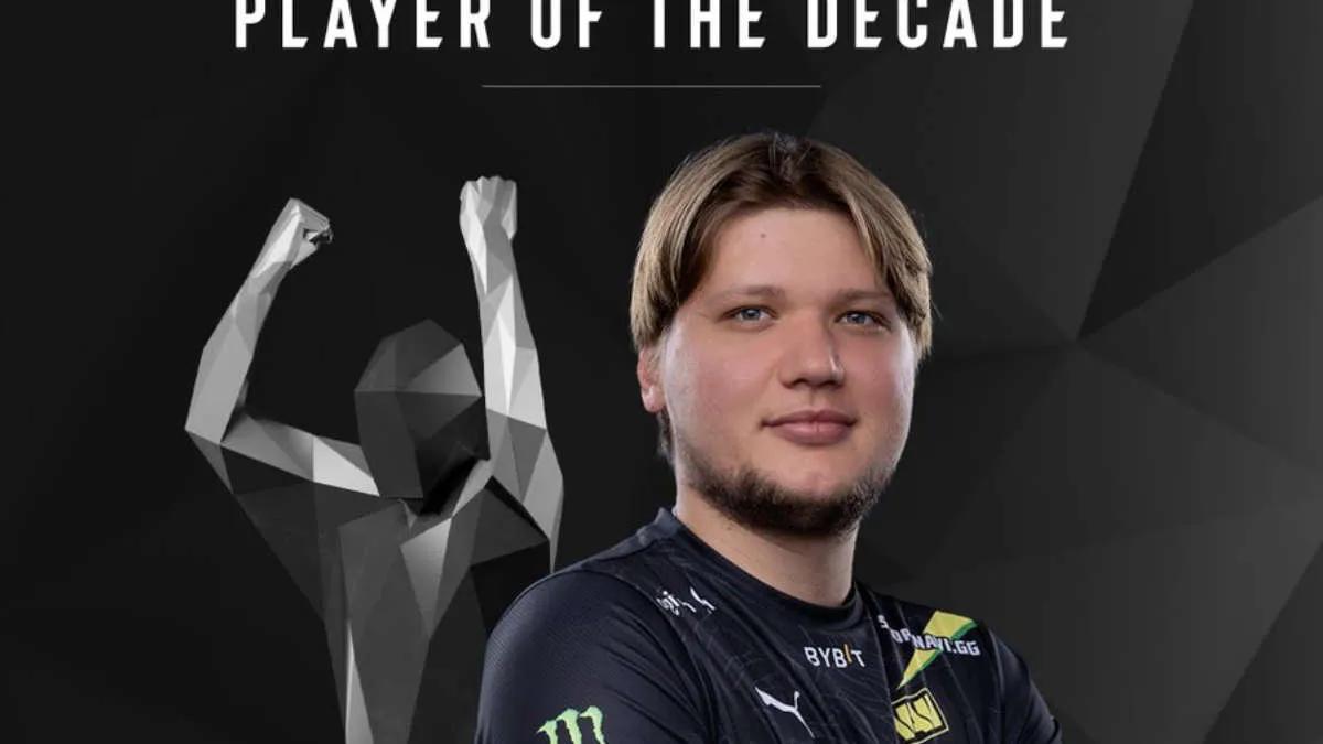 s1 mple ble tiårets beste spiller i CS:GO ifølge ESL