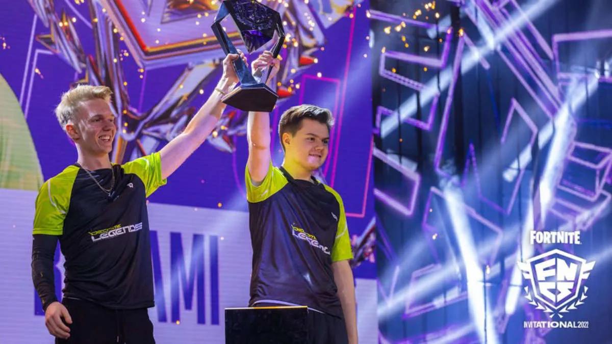 Setty og Kami av Become Legends ble mestere Fortnite Champion Series: 2022 Invitational