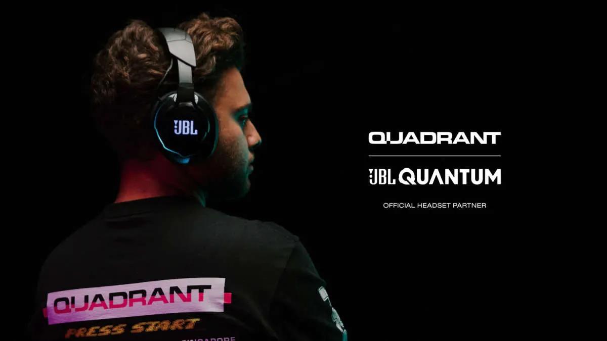 JBL Quantum blir partner Quadrant