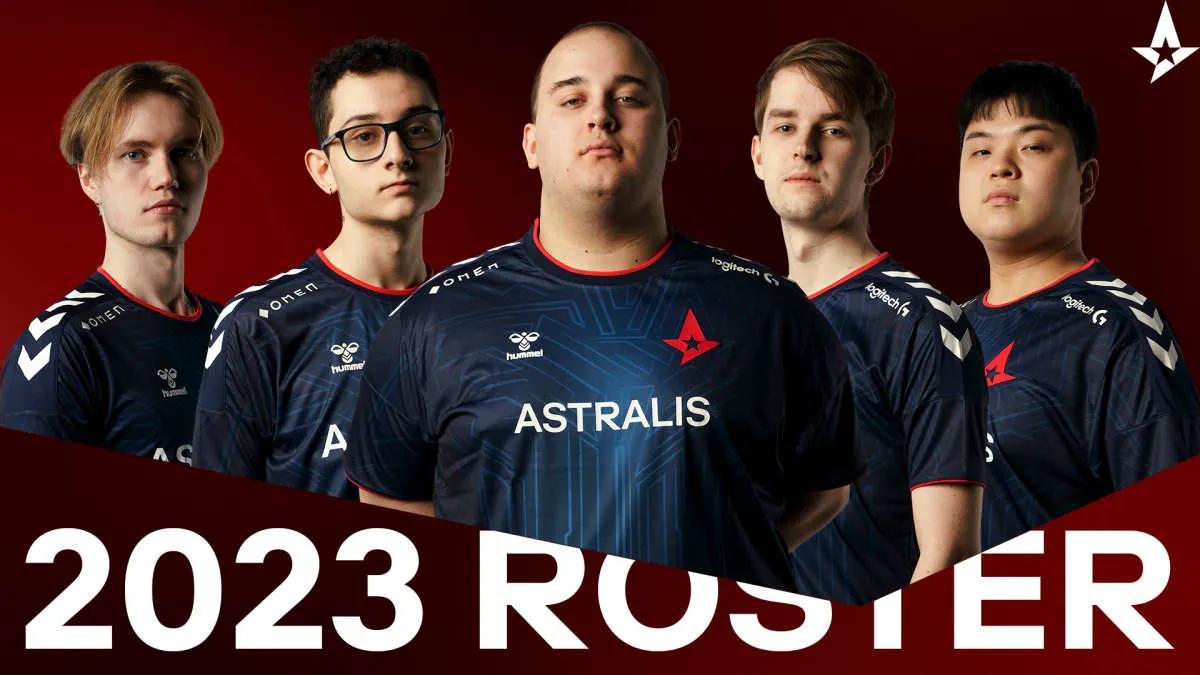 Astralis presenterte den oppdaterte vaktlisten til League of Legends