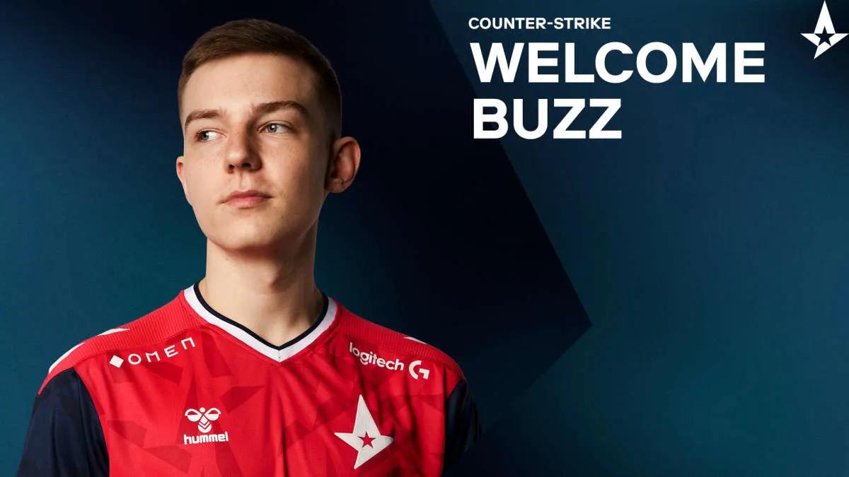 Buzz har offisielt blitt med i Astralis