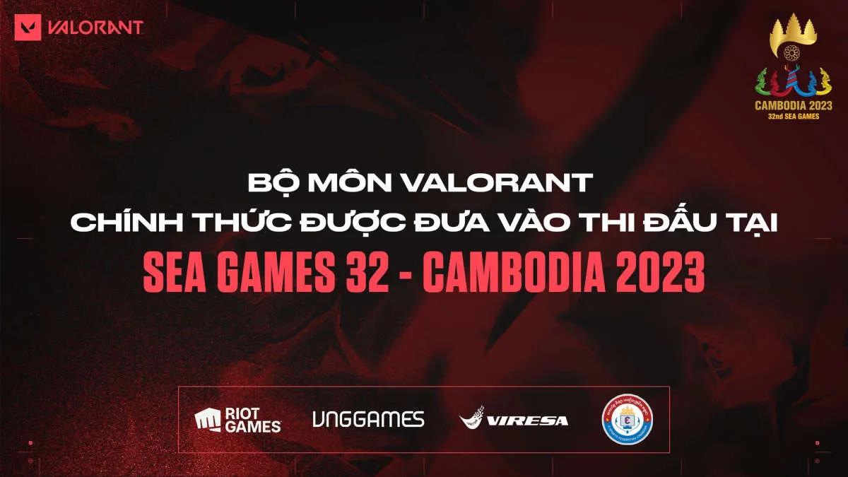 VALORANT blir en del av SEA Games 32