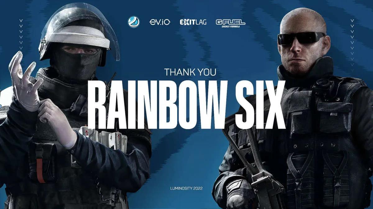 Luminosity Gaming forlater scenen Rainbow Six