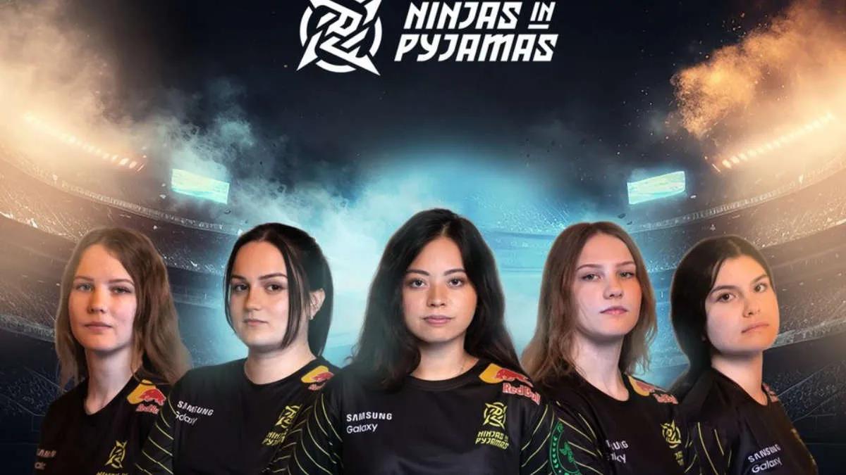 Qiyarah, Nayomy og pauliiee flyttet til Ninjas in Pyjamas Female