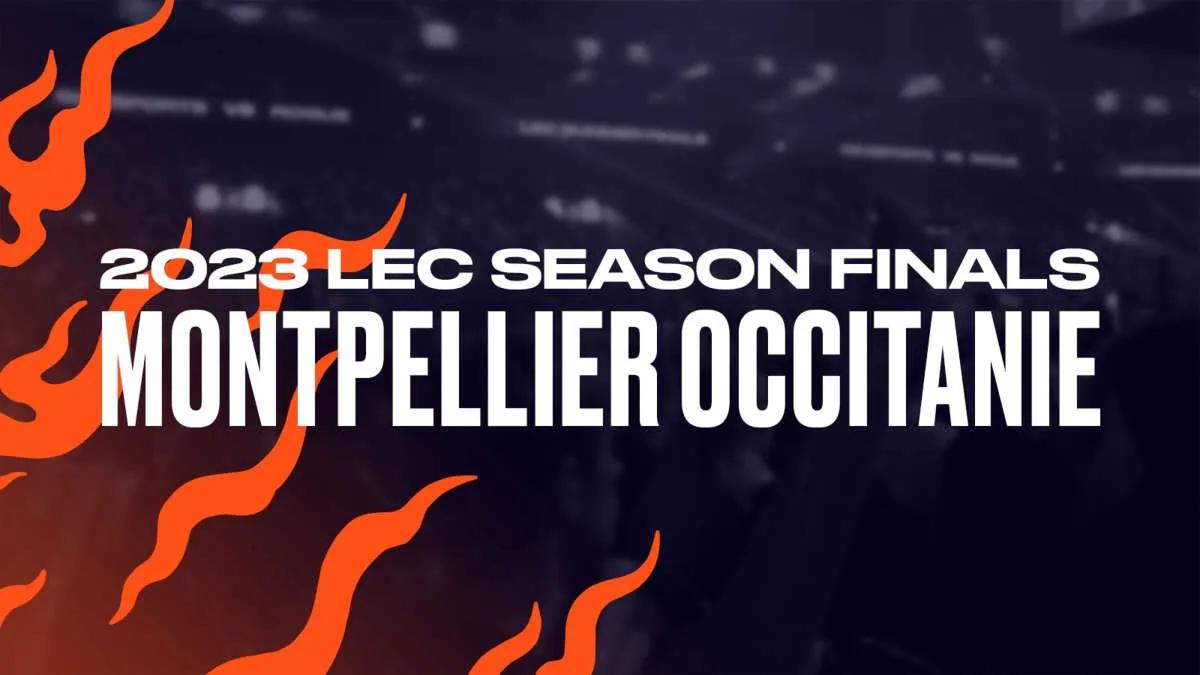 LEC Finals 2023 arrangeres i Montpellier