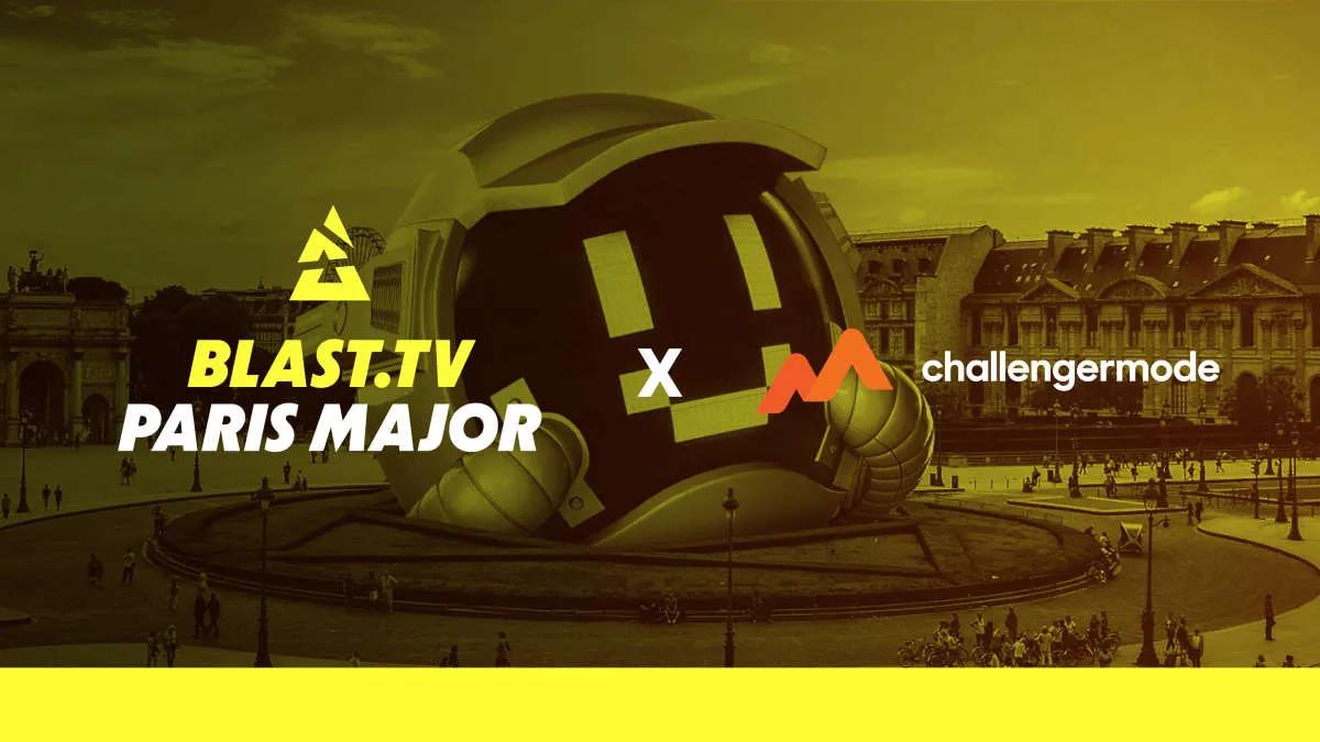 Challengermode blir partner BLAST.tv Paris Major 2023