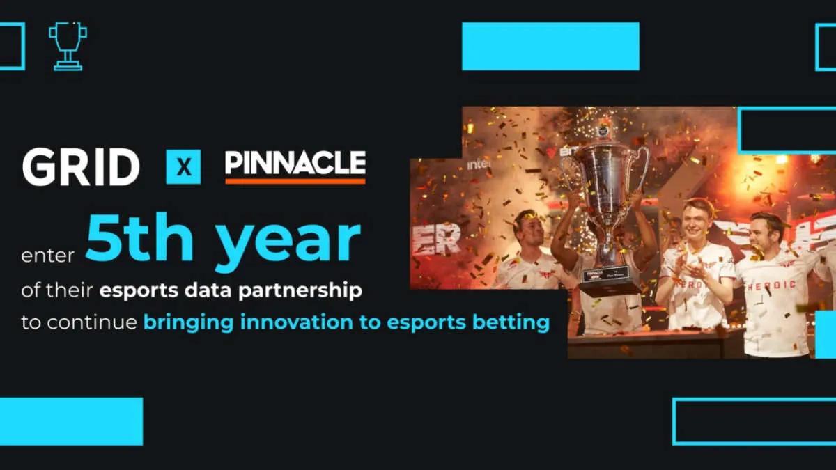 GRID Esports og Pinnacle utvider partnerskapet for 2023