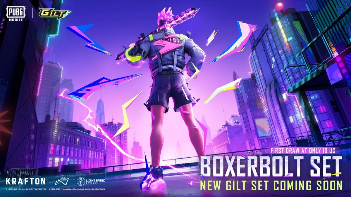 Prepare for Battle: PUBG Mobile Unveils Striking BOXERBOLT Set and Game-Changing Upgradable Firearm!