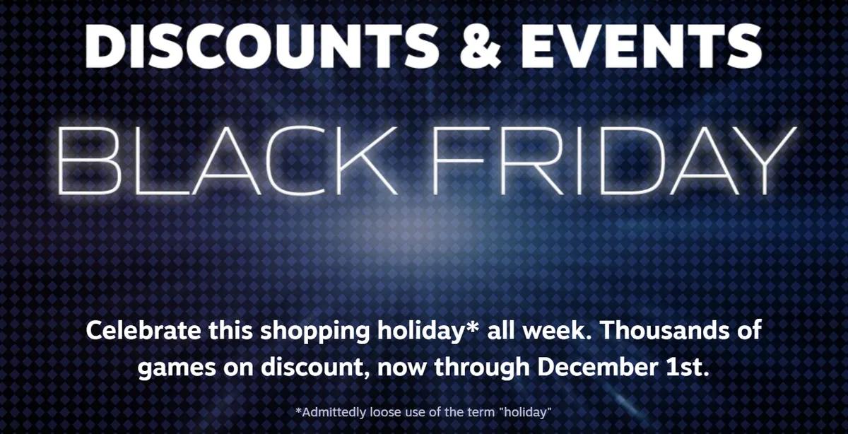 Steam åpner sitt første Black Friday-salg med fokus på nye utgivelser og maskinvare