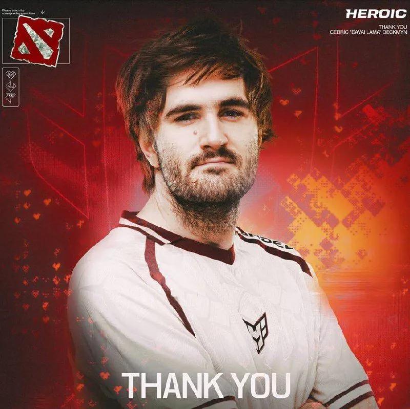 Davai Lama forlater HEROIC Dota 2 Roster igjen