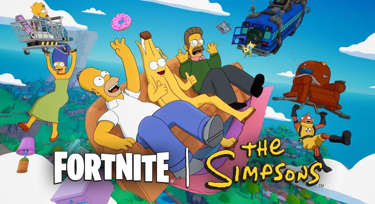 Fortnite drar til Springfield i en Wild Simpsons-crossover