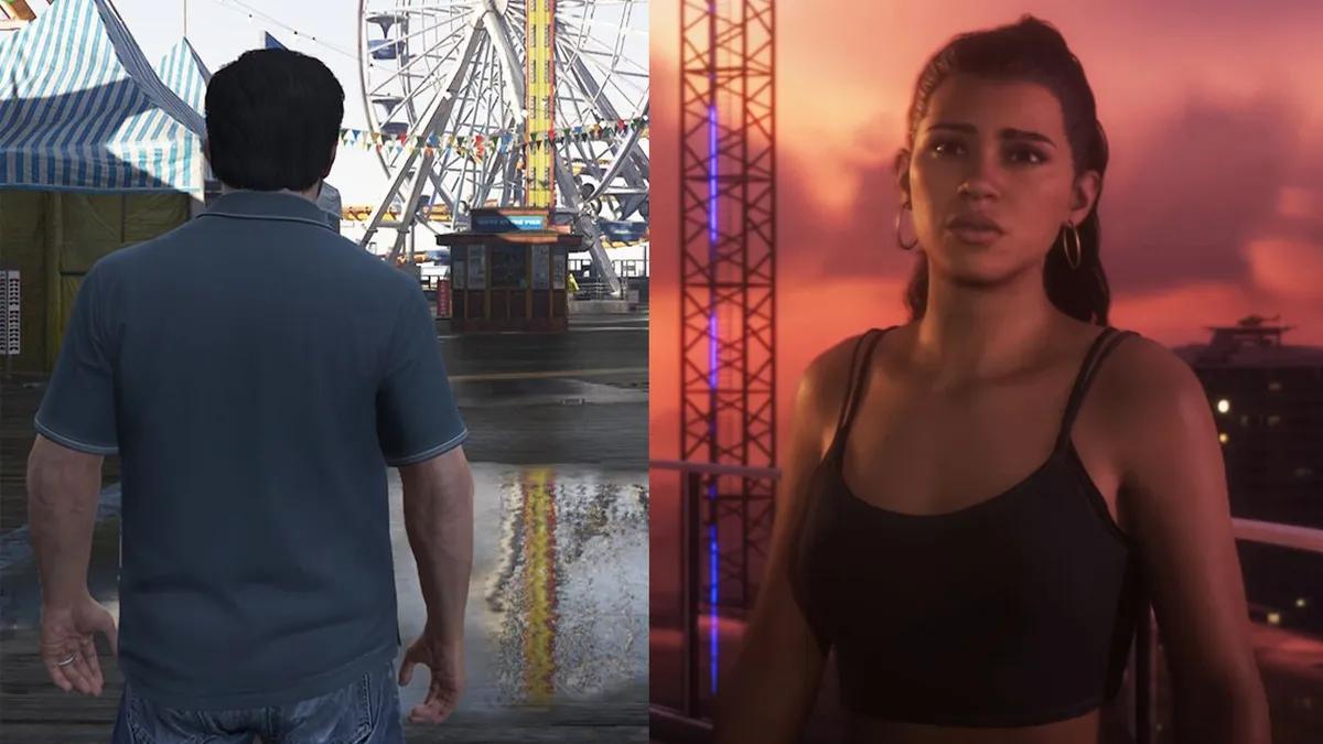 GTA 6-lanseringstraileren gjenskapt i GTA 5, og viser frem forskjellen i grafikk og detaljnivå