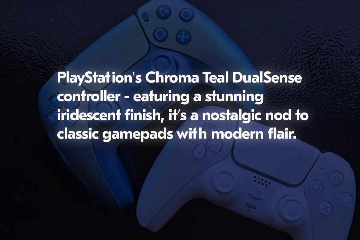 PlayStations Chroma Teal DualSense: Et nostalgisk nikk med moderne bluss