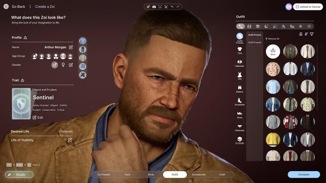 InZOI Player gjenskaper Arthur Morgan fra Red Dead Redemption 2 med imponerende nøyaktighet