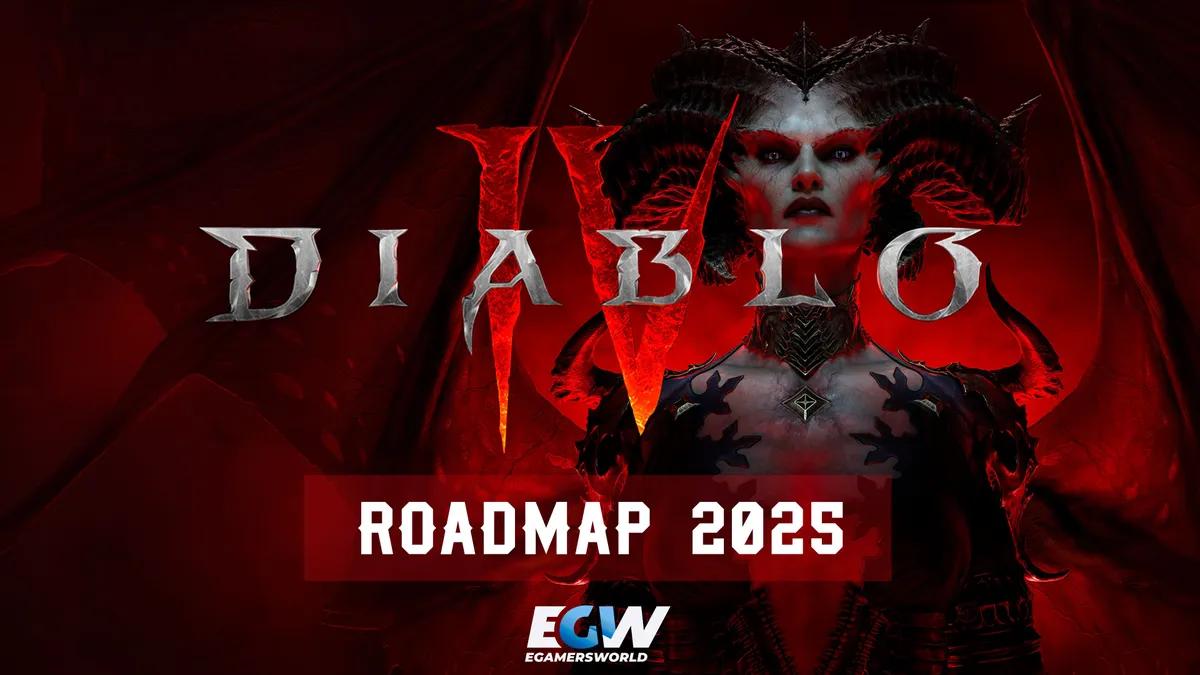 Diablo IV i 2025: Veikart med crossovers, oppdateringer og en ny DLC