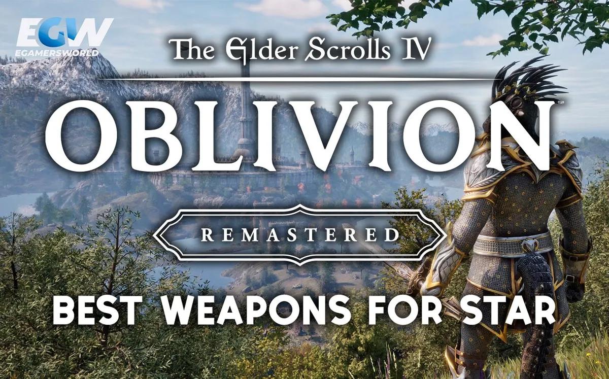 Oblivion Remastered Beste tidlige våpen