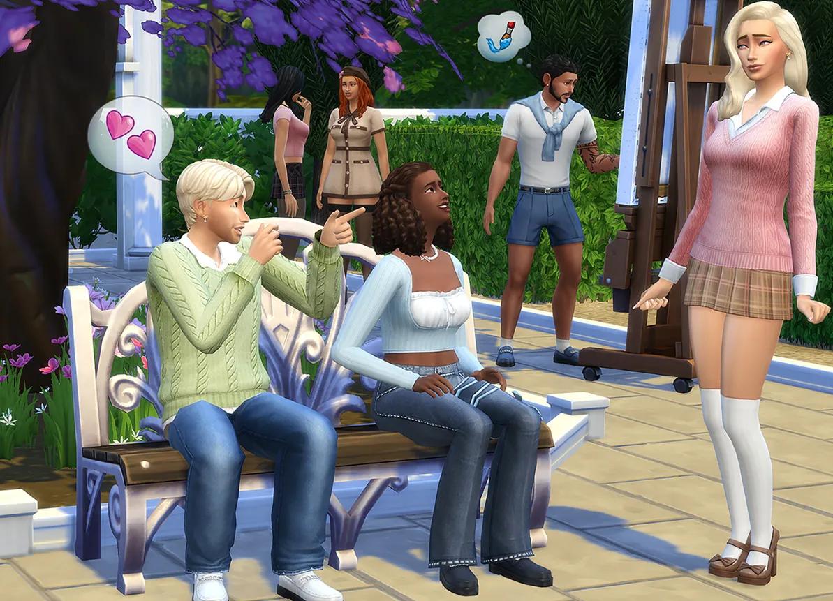 Sims 4 har nettopp blitt mer rotete, eldre og på en eller annen måte mer trendy – og universitetslivet popper opp igjen.