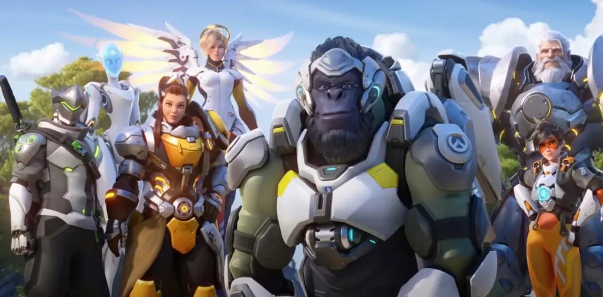 Overwatch 2 setter 1 Winston mot 100 soldater i Live Showdown!