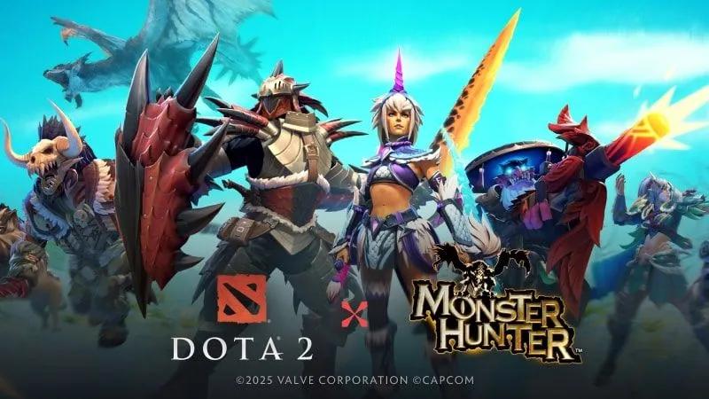 Dota 2-oppdatering: Monster Hunter-samarbeid utgitt