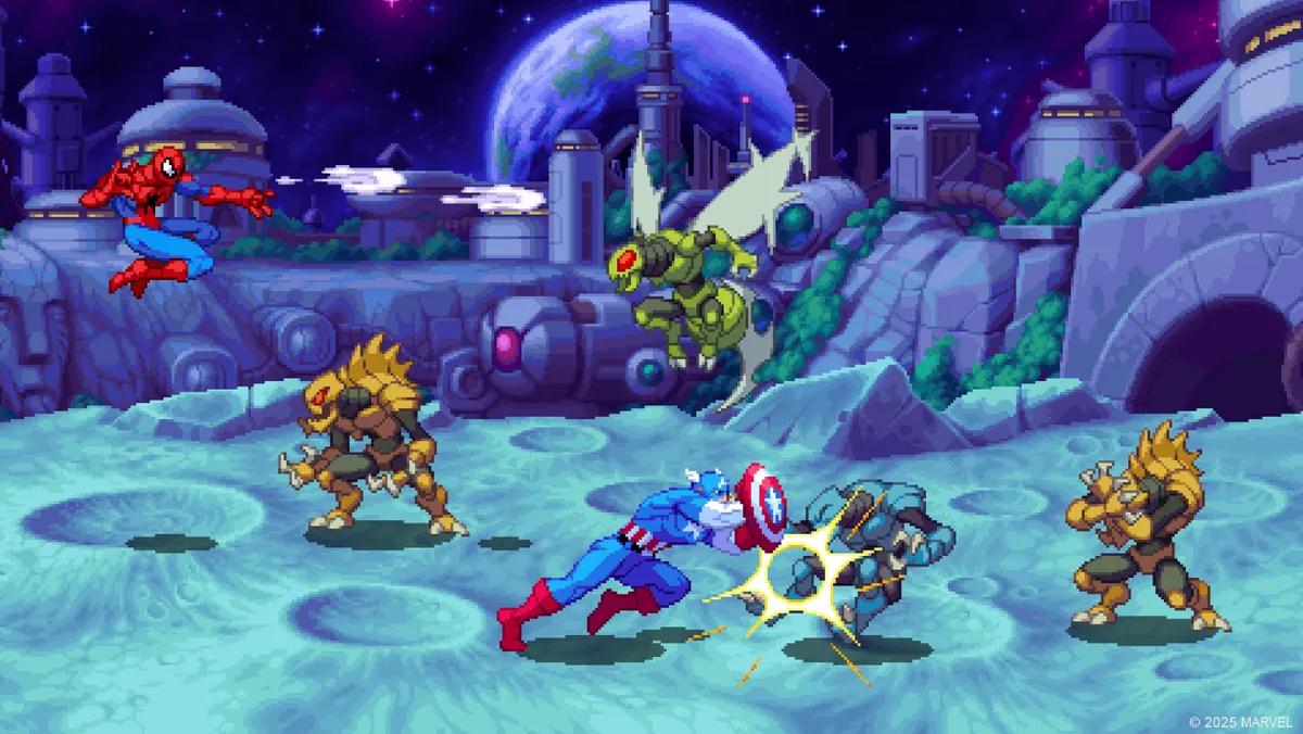 Tribute Games gjenopplever Marvels Cosmic Corners med en selvsikker, ujevn slåsskjempe