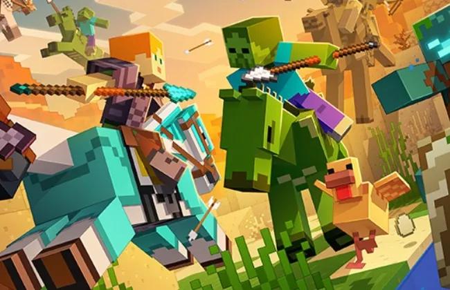 Minecraft Mounts Of Mayhem Update ruller ut med nye mobber og våpen