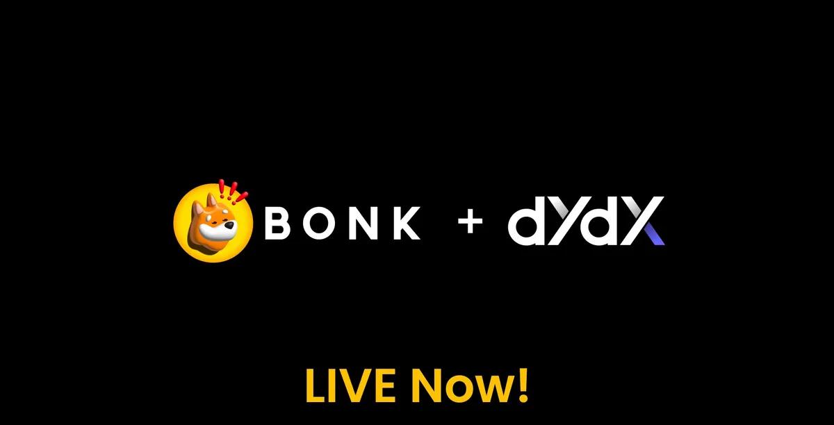 Bonk lanserer BONKTrade: En fellesskapsdrevet DEX drevet av dYdX