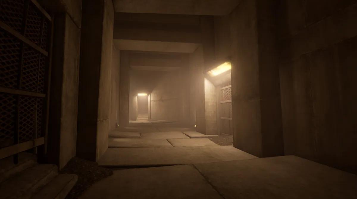 VHOLUME forvandler brutalistisk dystopi til en presis parkour-lekeplass