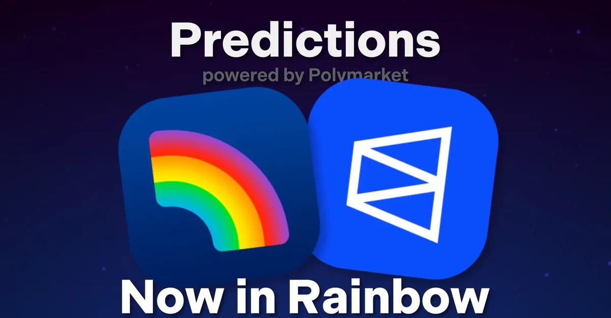 Polymarket-integrasjon i Rainbow: Et nytt steg i kryptospådommernes verden