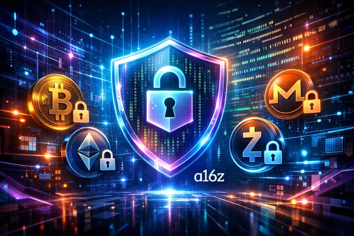 Personvern som hovedtrend i kryptovalutaer i 2026: Spådommer fra Andreessen Horowitz og den siste utviklingen