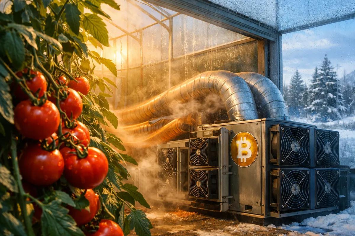 Varme fra Bitcoin-gruvedrift varmer kanadiske drivhus med tomater