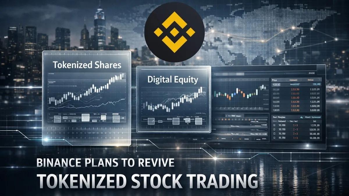 Binance planlegger å gjenopplive tokenisert aksjehandel
