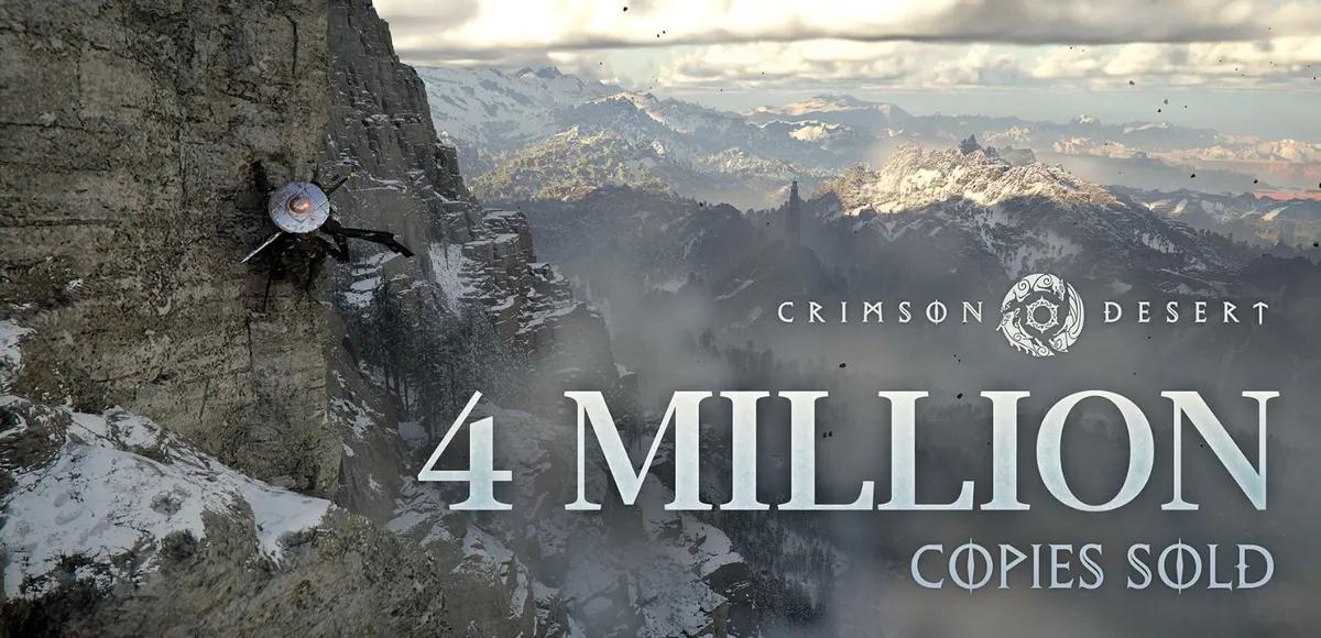 Pearl Abyss annonserte at Crimson Desert har solgt 4 millioner eksemplarer