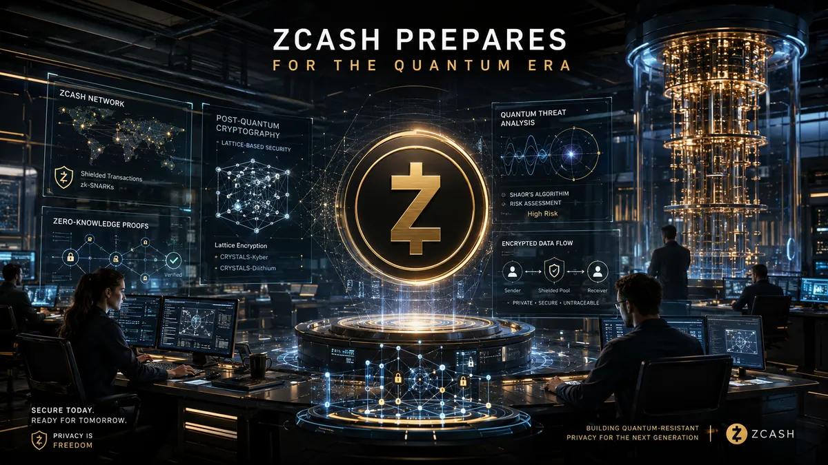Zcash forbereder seg på kvantetiden