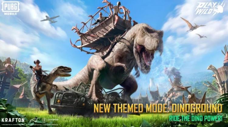 PUBG Mobile lanserer Dinoground-modus, og bringer dinosaurer til slagmarken