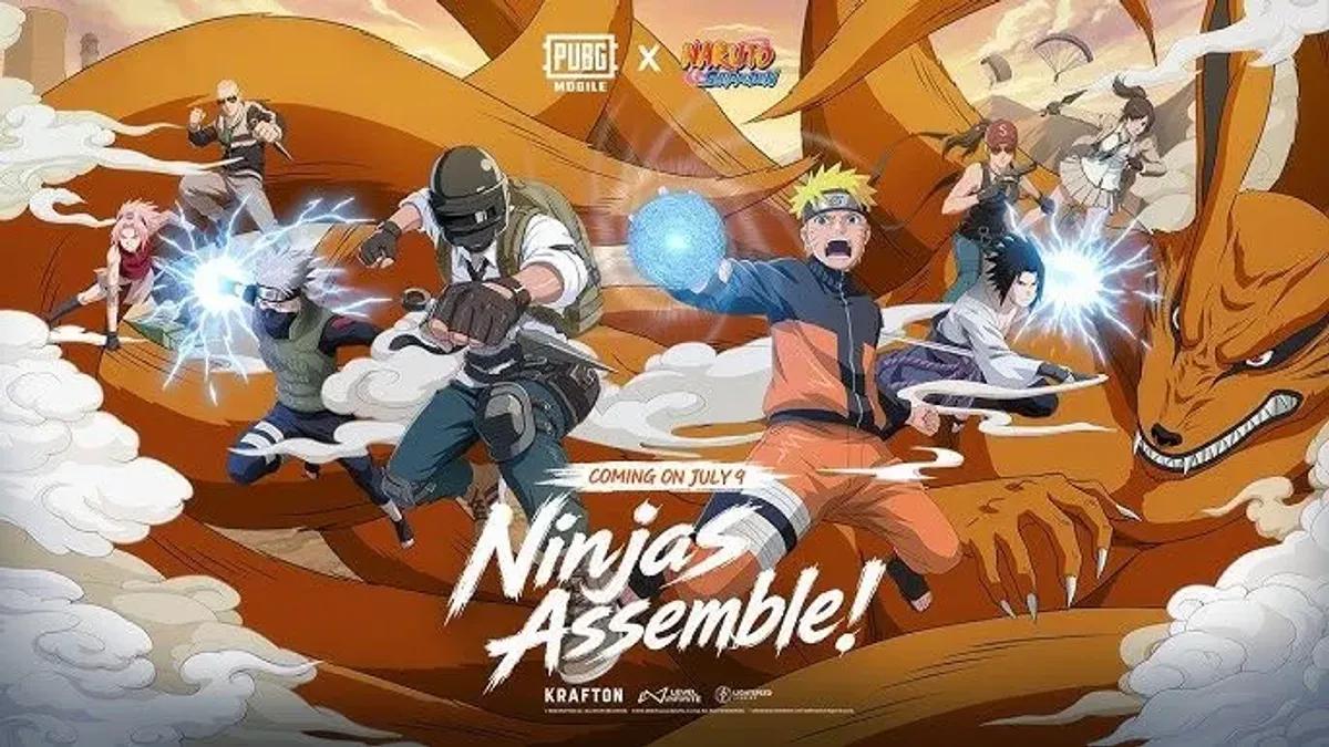 PUBG Mobile avslører ni Naruto Shippuden-karakterskinn