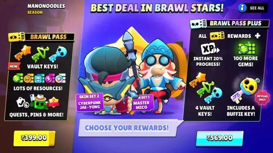 Belønningene i Brawl Pass for sesong 52 i Brawl Stars er avslørt