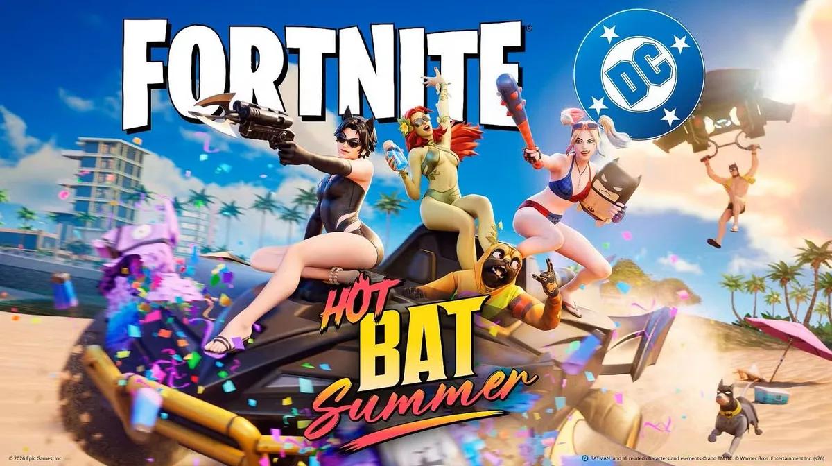 Fortnites DC-sommerarrangement starter 16. juli med innhold med Batman-tema