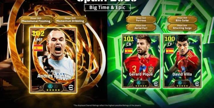 Oppdateringen til eFootball 2026 inneholder «Spania 2010 Epic Pack» og liga-fase 13