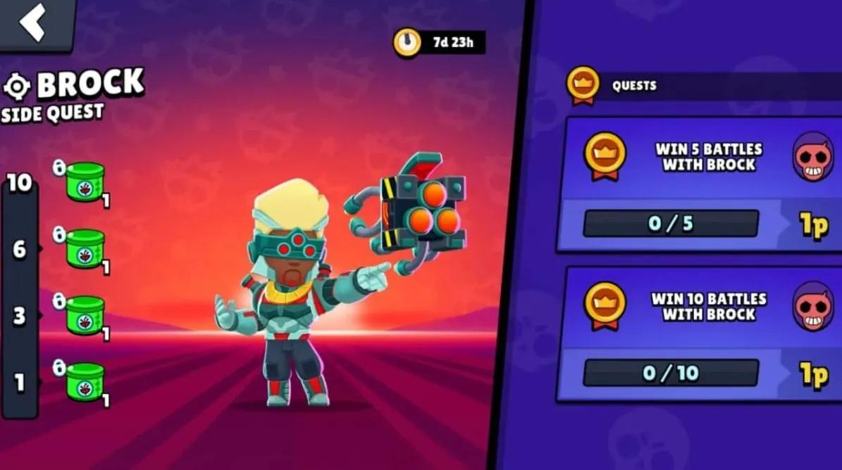 Brawl Stars lanserer Brock-sideoppdrag med gratis Cyberpunk-skin som belønning