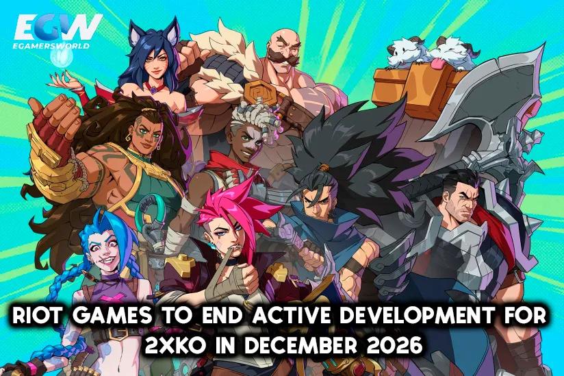 Riot Games kunngjør at den aktive utviklingen av 2XKO avsluttes ved utgangen av 2026