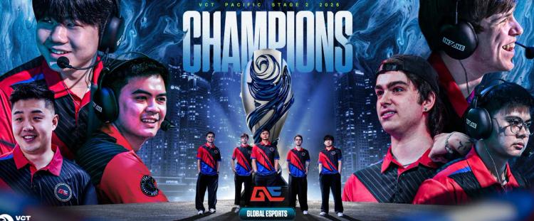 Global Esports blir mester i VCT 2026: Pacific, 2. etappe