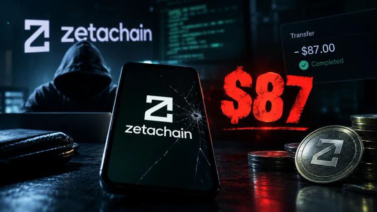 ZetaChain ble angivelig hacket for 87 dollar. Ikke millioner. Dollar.