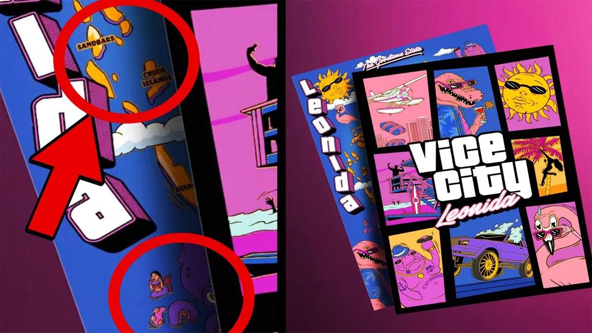GTA 6 Collector's Edition avslørte ved et uhell en del av spillets kart