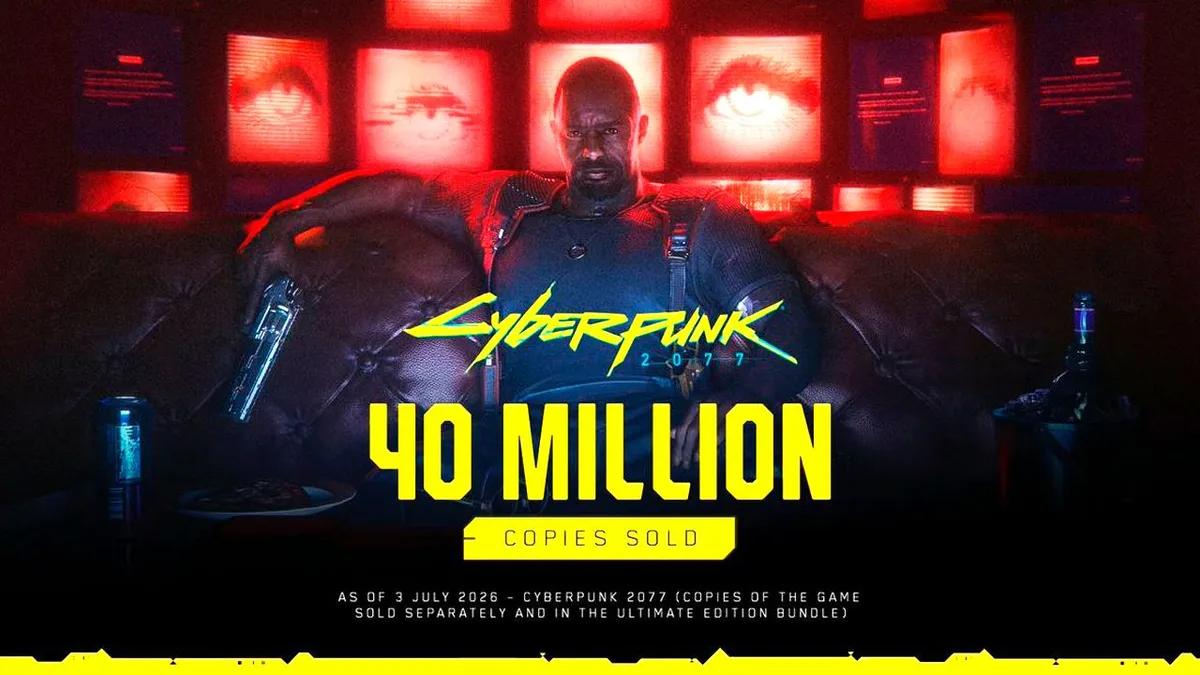 CD Projekt RED kunngjorde at Cyberpunk 2077 har nådd enda en milepæl og solgt 40 millioner eksemplarer over hele verden