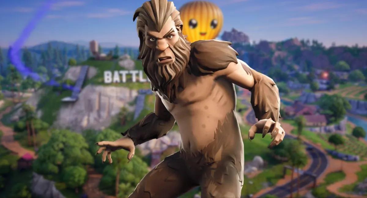 Bigfoot-observasjoner rapportert i Fortnite - og denne gangen er det ikke en bløff