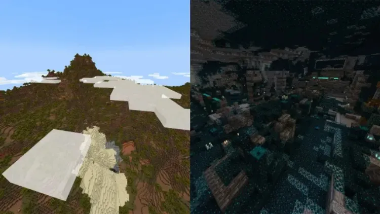 Unearth Minecraft's Hidden Treasures: 10 Bedrock Seeds for Epic Caves and Majestic Mountains in Version 1.20 10