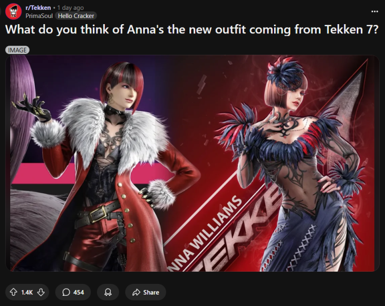 Tekken 8 Director Shuts Down Criticism Over Anna Williams’ New Look 1