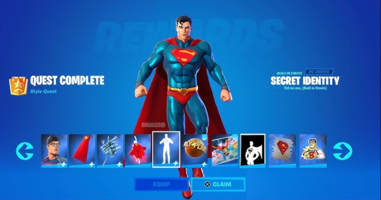 Fortnite Leak antyder ny Superman-hud og mytisk evne 1