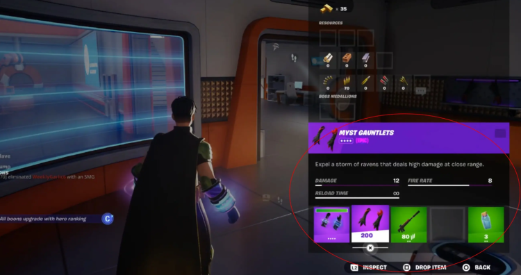 Hvordan få og bruke Myst Gauntlets i Fortnite kapittel 6 sesong 3 2