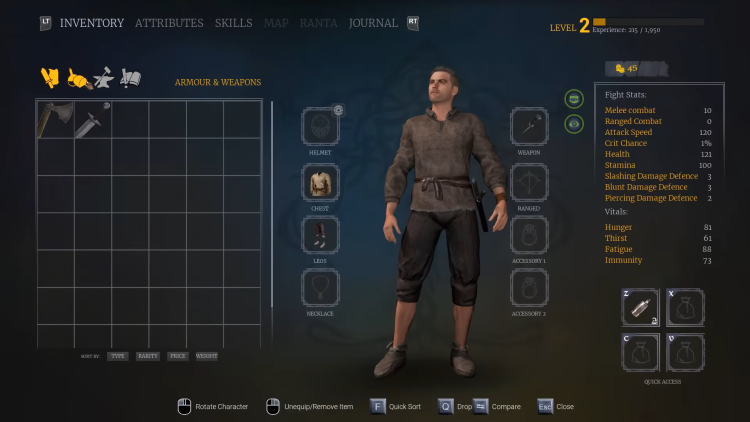 Of Ash and Steel Is an Old-School RPG Where You Start Clueless and Probably Die 2